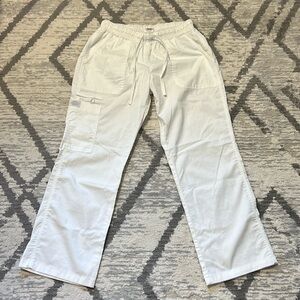 Dickes Gen Flex Scrubs for Women, Stretch Drawstring Cargo Pants for Women (M)